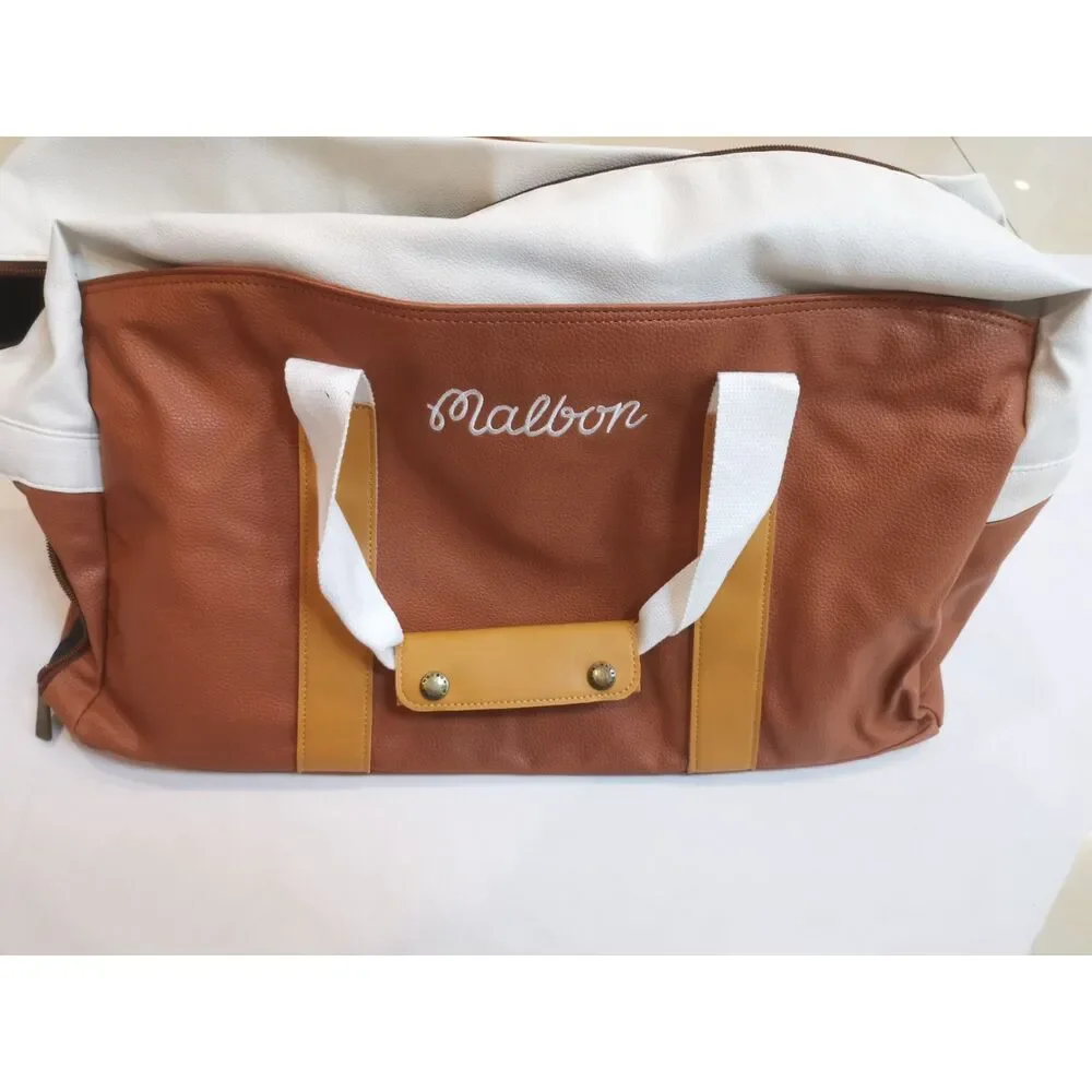 Malbon Waterproof Duffel Bag for Travel, Golf, and Gym Sports Gear